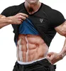 RDX Men's Sauna Shirt Heat Trapping Sweat Suit Waist Produktbild-Vorschau 1