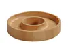 4x EIERBECHER Ø10cm Holz rund Eierhalter Eierbehälter Produktbild-Vorschau 4