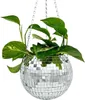 Discokugel Blumentopf mit Kette zum Aufhängen Produktbild-Vorschau 1