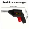 Handkurbel Grillgebläse BBQ Blasebalg, tragbar & ohne Produktbild-Vorschau 2