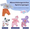 BABY born Outfit Palmen mit Hose und  gestreiftem Shirt mit Produktbild-Vorschau 5
