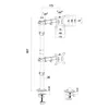 Support de moniteur Maclean, max. VESA 100x100, 13-27", 9 Voir les images du produit 19