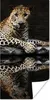 MuchoWow® Poster Leopard - Wasser - Wald 20x40 cm - Plakat Produktbild-Vorschau 1