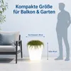 MasterLED Blumentopf LED Ø38cm RGB IP44, Beleuchteter Produktbild-Vorschau 4