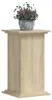 vidaXL Supporto per piante quercia Sonoma 33x33x60 cm Anteprima dell’immagine prodotto 5