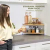 mensola ad angolo per spezie eluno, mensola ad angolo per Anteprima dell’immagine prodotto 2