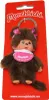 Prívesok na kľúče Monchhichi - chlapec červený podbradník Náhľad obrázku produktu 8