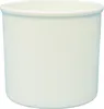 A white cylindrical pot. Produktbild-Vorschau