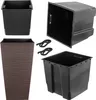 KADAX Insert 30cm pour bac à plantes, insert à plantes noir Voir les images du produit 1