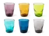 Excelsa Set De 6 Verres à Eau Color Wave Verre 30 cl Voir les images du produit 1