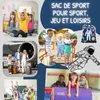 HECKBO Sac à cordon enfant avec astronaute et motif espace Voir les images du produit 6