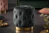 riess-ambiente Design Hocker MODERN BAROCK 40cm schwarz Produktbild-Vorschau 2
