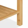 Sgabello da bagno Relaxdays in bambù, con ripiano Anteprima dell’immagine prodotto 7