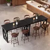 Tribesigns 140 cm Bartisch, industrieller Tresentisch mit Produktbild-Vorschau 8