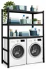 Relaxdays, scaffale per lavatrice, dimensioni: 180 x 130 x Anteprima dell’immagine prodotto 1