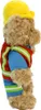 Bär Bauarbeiter aus Plüsch 27x13x34cm Produktbild-Vorschau 6
