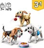 LEGO 31137 Creator 3in1 Niedliche Hunde Set mit Dackel-, Produktbild-Vorschau 4
