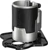 A close-up studio shot of a Makita router base. Podgląd zdjęcia produktu