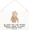 Mr. & Mrs. Panda Schild Schreinerin Herz DIN A6 - Weiß - Produktbild-Vorschau 1