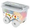 Pilsan Bausteine 03575 im Trolly 56 Teile, große bunte Produktbild-Vorschau 2