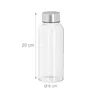 Borraccia in vetro Relaxdays, set da 2, 360 ml, a tenuta Anteprima dell’immagine prodotto 4