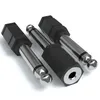 Klinke Adapter Mono 3.5mm auf 6.35mm TS Stecker Aux Stereo Produktbild-Vorschau 3