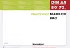 transotype 25001 transotype Markerblock DIN A4, 75 g/qm, 50 Náhled obrázku produktu 1