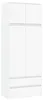 Šatníková skriňa s nadstavcom 90 x 234 cm FRAMIRE B-9-NTIP, Náhľad obrázku produktu 1