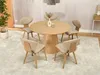 Sedia da pranzo GLENDA - beige / rovere Anteprima dell’immagine prodotto 3