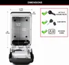 MASTER LOCK 5425EURD, Trezor do steny, Šedá, Elektronický, Náhľad obrázku produktu 24