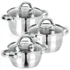 Vilde | Kochtopf Set 3-teilig - mit Glasdeckeln - 1 / 1,75 Produktbild-Vorschau 1