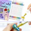 Dvojitý 3D lak na nehty, sada 10 barevných laků na nehty – Náhled obrázku produktu 8