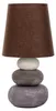 Näve 3045214 Látková stolní lampa ; Barva: hnědá Náhled obrázku produktu 3