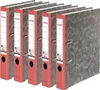 Original Falken 5er Pack Recycling-Ordner Wolkenmarmor.  Produktbild-Vorschau 1