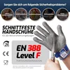 Schnittschutzhandschuhe kš¹che, Leistungsf?higer Level 9 Produktbild-Vorschau 2