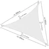 Tenda parasole triangolare Sol Royal impermeabile 3x3x3 m Anteprima dell’immagine prodotto 2