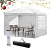 Faziango Pavillon 3x3m Faltpavillon mit 4 Seitenwänden Produktbild-Vorschau 7