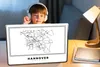 MuchoWow® Laptop Aufkleber Sticker Cover Schwarz und weiß - Produktbild-Vorschau 3