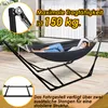 Aopunly amaca con telaio grigio scuro fino a 150 kg amache Anteprima dell’immagine prodotto 4