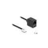 DeLOCK 88092, 1 m, RJ-11, RJ-45, Čierna, Samec, Samica Náhľad obrázku produktu 1