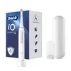 A white Oral-B iO Series 4 electric toothbrush and its packaging are displayed against a white background. Produktbild-Vorschau