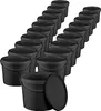 BenBow secchio con coperchio 3L x20 nero - sicuro per gli Anteprima dell’immagine prodotto 1