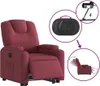 vidaXL Relaxsessel mit Aufstehhilfe Elektrisch Weinrot Produktbild-Vorschau 6