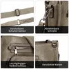 Umhängetasche Damen, Handtasche Damen mittelgroß, Produktbild-Vorschau 4