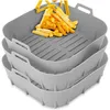 Vilde | Insert pour friteuse à air chaud - Gris - 22x22 cm Voir les images du produit 1