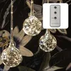Szklana zawieszka LED z 3 szklanymi kroplami – Oświetlenie Podgląd zdjęcia produktu 2