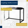 Sitzbank Schwarz 64,5 cm – Handgefertigte Garderobenbank im Produktbild-Vorschau 6
