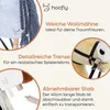 Hoofly® Hobby Horse Schwarz (Schecke) - Großes Steckenpferd Produktbild-Vorschau 5