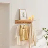 Wandgarderobe ‘Fjord’ mit Regal und 6 Haken 58,5 x 16,5 x Produktbild-Vorschau 1