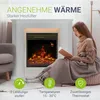Juskys Elektrokamin 1000 / 2000 W - Eckkamin mit Heizung, Produktbild-Vorschau 3